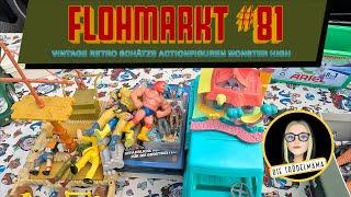 Flohmarkt #81 - Vintage Retro Schätze Actionfiguren Monster High Dino-Riders - Einfach Kindheit pur