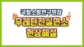  [국립소방연구원장] 우레탄전실연소 현상해설 