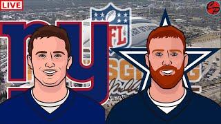 New York Giants vs Dallas Cowboys Week 13 Thanksgiving NFL Football Live Game Cast & Audio