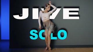 Jive Solo Routine / International Latin / Valeria Khrapak / FREELYDANCE