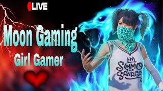 RUSH GAMEPLAY WITH FUN️| BGMI LIVE WITH MOON GAMING️