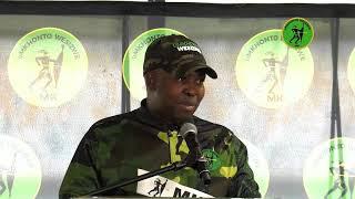 Umkhonto Wesizwe Party Press Conference on the 1st Anniversary Programme