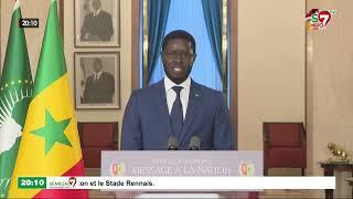 31 Décembre 2024: l'intégralité du discours du Président Bassirou Diomaye Faye