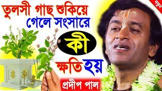 তুলসী গাছ শুকিয়ে গেলে সংসারে কি ক্ষতি হয় ? pradip pal kirtan 2022 | prodip pal kirton | prodeep