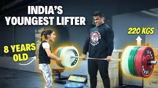 Me Vs. 8 Year Old  | Training With India's Youngest Weightlifter | Yatinder Singh