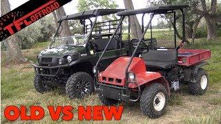 Old vs New: 1993 Kawasaki Mule Compared to Today's Mule