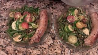 ASMR Cooking - Sausage, Farrow & Vegetables - Prep & Cook