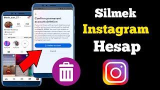 Instagram Hesabı Nasıl Silinir |  Instagram Hesabını Kalıcı Olarak Silme 2024 |instagram silme