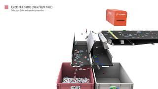 AUTOSORT Optical Sorting Sensor Detailed Animation