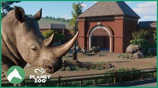 White Rhino Habitat | Elm Hill City Zoo | Planet Zoo
