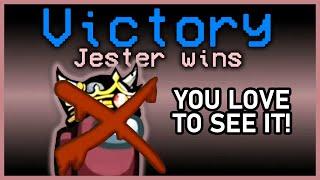 Among Us but I win as Jester from BEYOND THE GRAVE | Among Us Mods w/ Friends