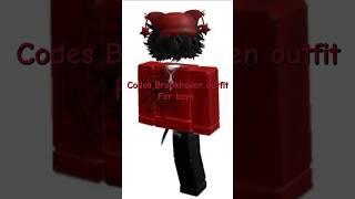 Codes Brookhaven outfit for boys #roblox #robloxedit #brookhaven