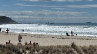 Sand and Surf Mt Maunganui BeachLive from New Zealand