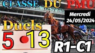 Pronostic PMU, Base Solide du quinté du mercredi 24/04/2024 R1-C1 Grand National du Trot