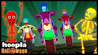 Skeleton Rider Ghost Song | Funny Halloween Songs For Kids  | Hoopla Halloween