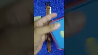 fossil watch brown leather 100%