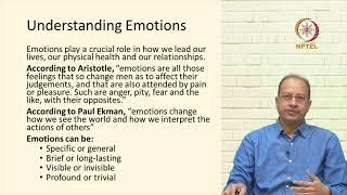 Emotional wellbeing- I