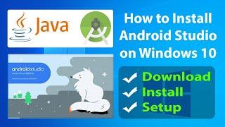 How to install android studio on Windows 10/11 | Android Studio Tutorial