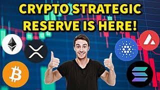 Crypto Strategic Reserve Is Here! | Which Altcoins Are Included? (Altcoin Season Soon)