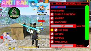 RONI MOD MENU V14️ | FLYING HACK || AIM KILL || WALL HACK || FF HACK- RONI MOD MENU️ - ANTI BAN ||