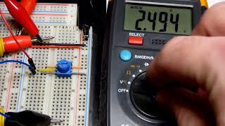 Trimmer Potentiometer or Trimpot component as a variable resistor or voltage divider basics