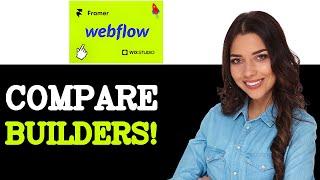 Framer Vs Webflow Vs Wix Studio Best Website Builder (2025)