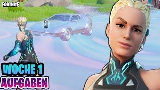 Fahre in verschiedenen verchromten Fahrzeugarten | Fortnite Woche 1 Wöchentliche Aufgaben