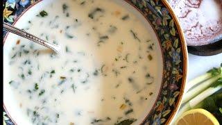 Թանապուր - Armenian Yogurt Soup Spas - Հեղինե - Heghineh Cooking Show in Armenian