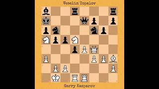 Kasparov's Immortal | Garry Kasparov vs Veselin Topalov | Hoogovens Group A (1999)