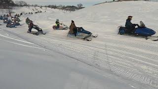 Midwest Ride-In 2023 Vintage Snowmobile Trail Ride