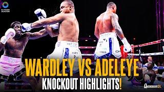 KO HIGHLIGHT | Fabio Wardley vs David Adeleye | A True Heavyweight Clash with THUNDEROUS KO 