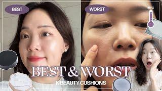 I Tested 10 Korean Cushion Foundations in 40°C Heat! Best & Worst Cushion Foundations for the SUMMER