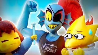 Alphys and Undyne's Experiment [Undertale 3D Animation]