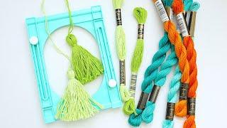 Clover Tassel Maker Demo | Craft Tutorial