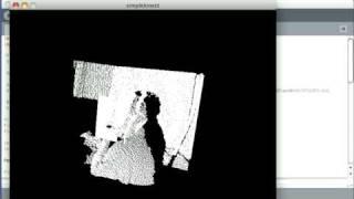 Point cloud with Microsoft Kinect and Processing.org