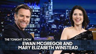 Ewan McGregor and Mary Elizabeth Winstead talk Star Wars, Meeting Grogu and A Gentleman in Moscow