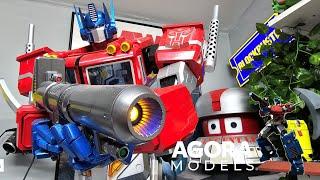 Agora Models Build the G1 Optimus Prime Transformer - Pack 12 - The Blaster