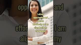 Positive affirmation for success and achieving goals