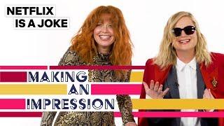 Amy Poehler Attempts an Impression of Natasha Lyonne | Netflix Is A Joke