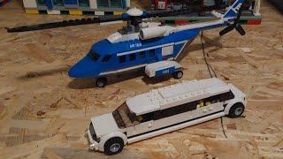 Brickursel   Lego City Set 3222, ein tolles Set, Helikopter,  Limousine,  kleines Review