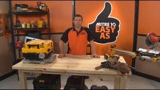 How to Build a Workbench | Mitre 10 Easy As DIY