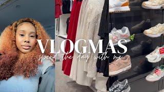 VLOGMAS DAY 9: Spend The Day With Me, New In At H&M, Footlocker + Hair Maintenance Appointment!