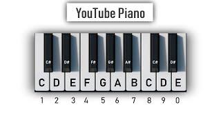 YouTube Piano - Play It With Your Computer Keyboard