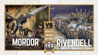 Mordor v Rivendell 1000 Point Battle Report | MESBG | MIDDLE EARTH STRATEGY BATTLE GAME