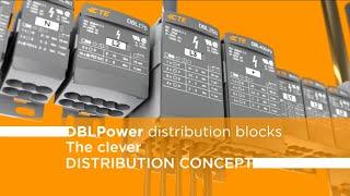 DBL Power Distribution Blocks - TE Entrelec