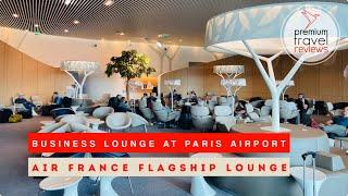 Air France flagship business lounge in Paris CDG airport (Terminal 2E, Concourse M)