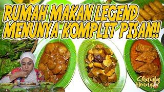 RUMAH MAKAN LEGEND!! MENUNYA KOMPLIT PISAN!! RM LAKSANA