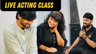 Acting Class live by Vinay Shakya