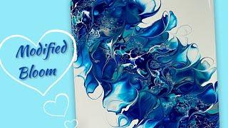 (902) Modified Bloom Technique, Acrylic Paint Pouring