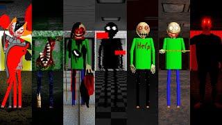 Everyone is Baldi's 7 Horror Scream Mods - ALL PERFECT! #4